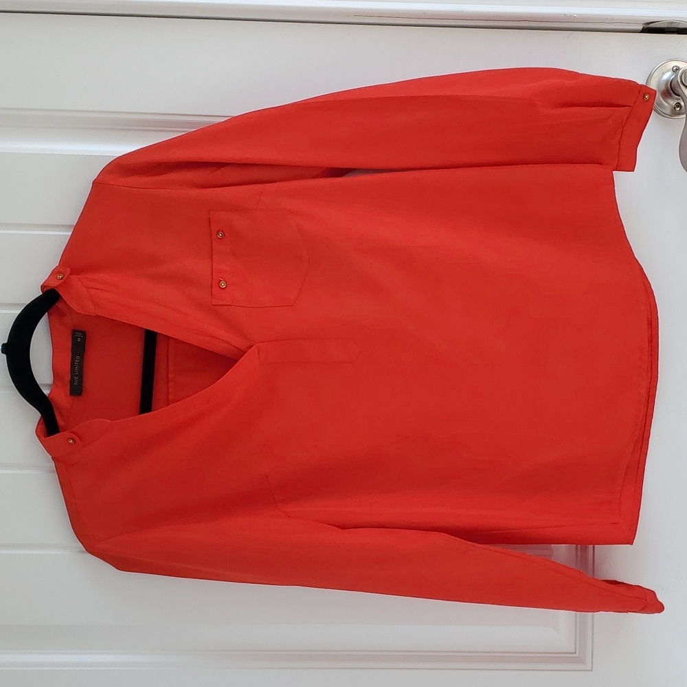 The Limited Red Blouse